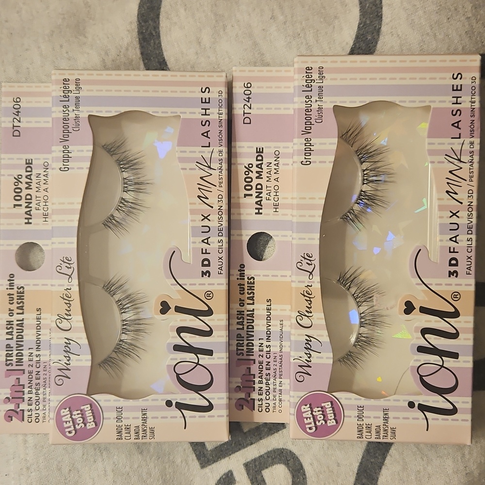 3D Faux Mink Wispy Clusters Lite